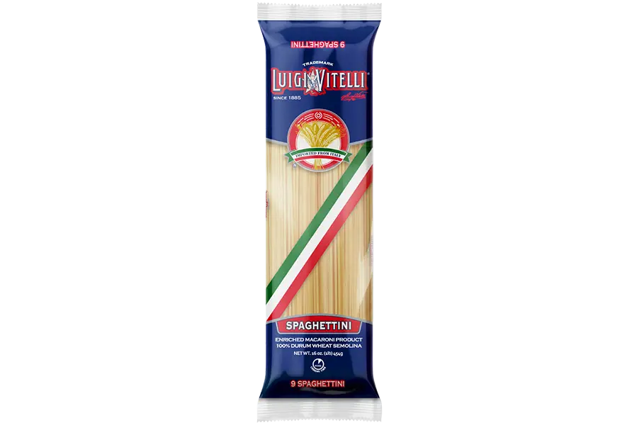 Pack of Lugi Vitelli Spaghettini pasta