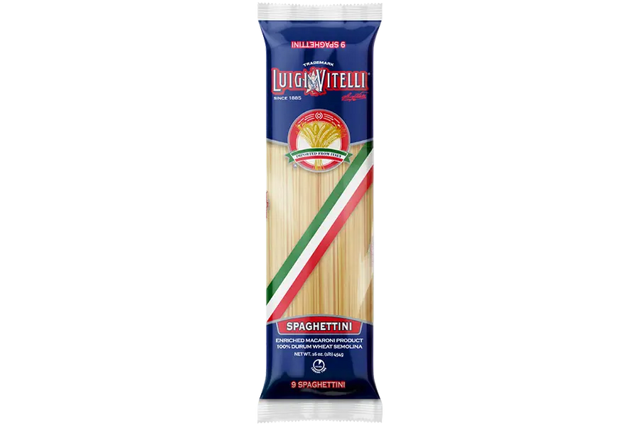 Pack of Lugi Vitelli Spaghettini pasta