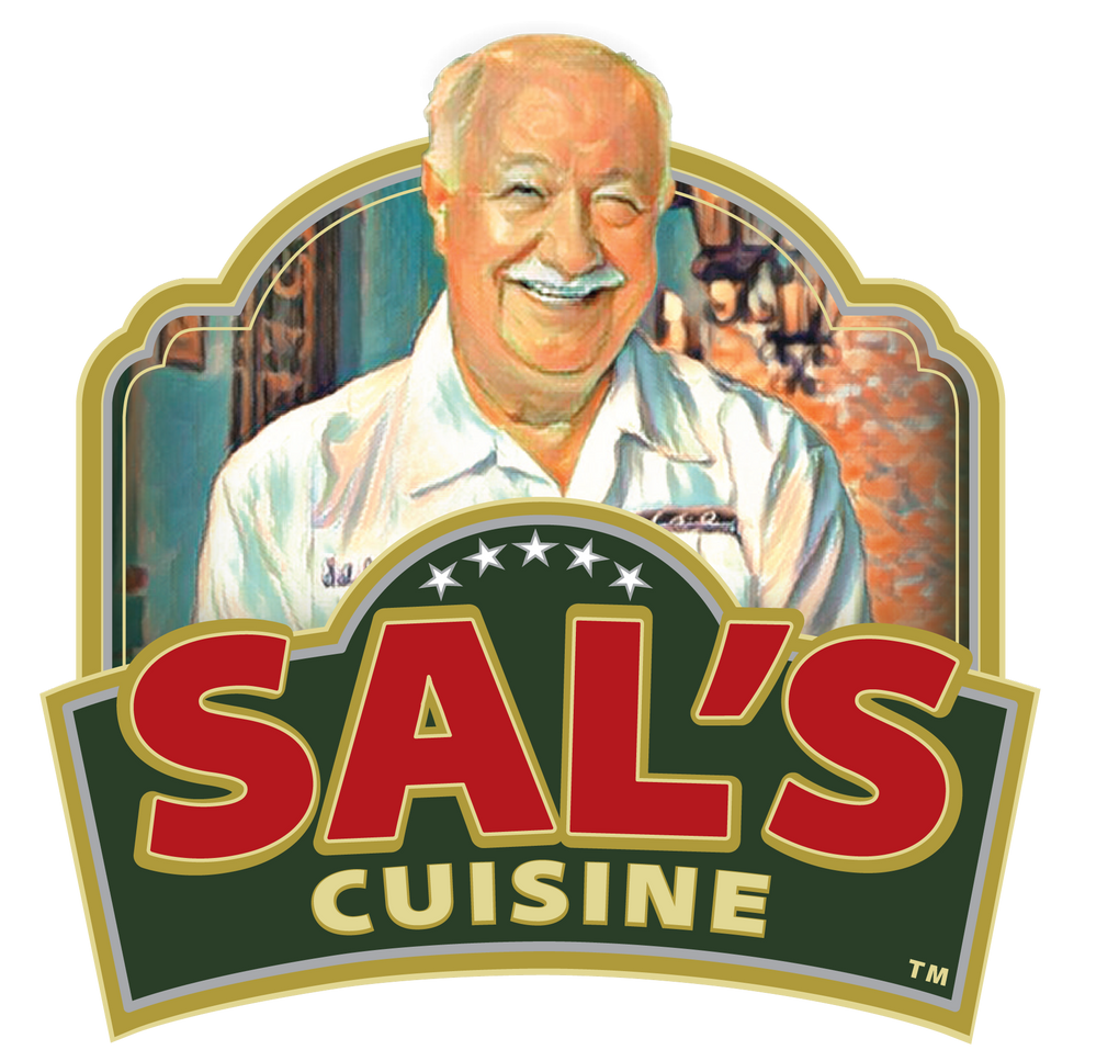 The Sa'ls Cuisine Logo with a picture of Chef Sal Impastato