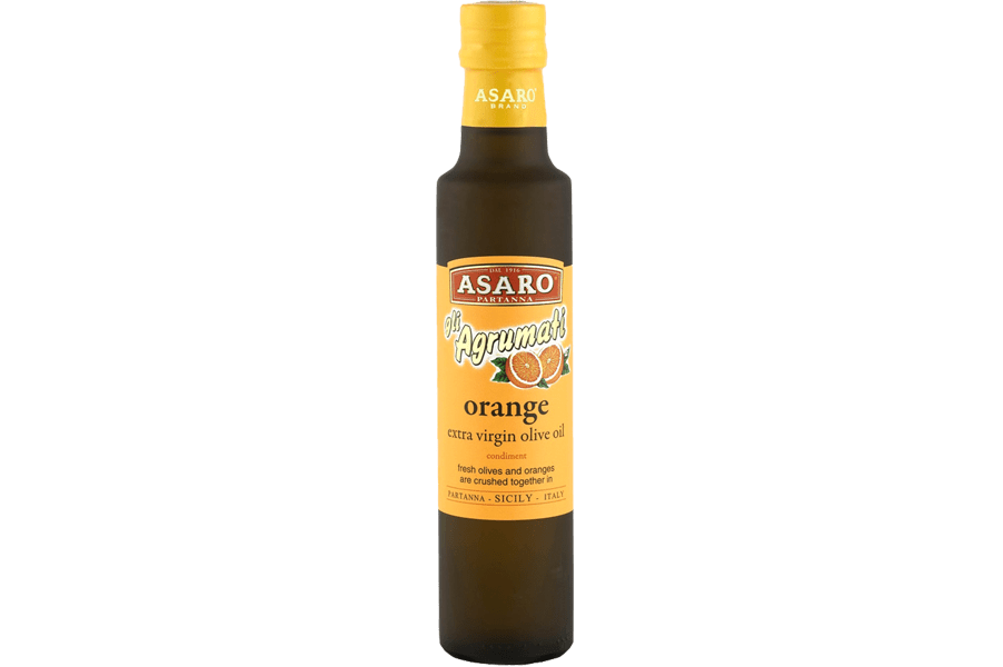 250ml Bottle of Asaro Agrumati Orange Olive Oil