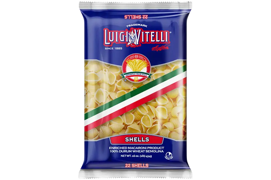 Pack of Luigi Vitelli pasta shells