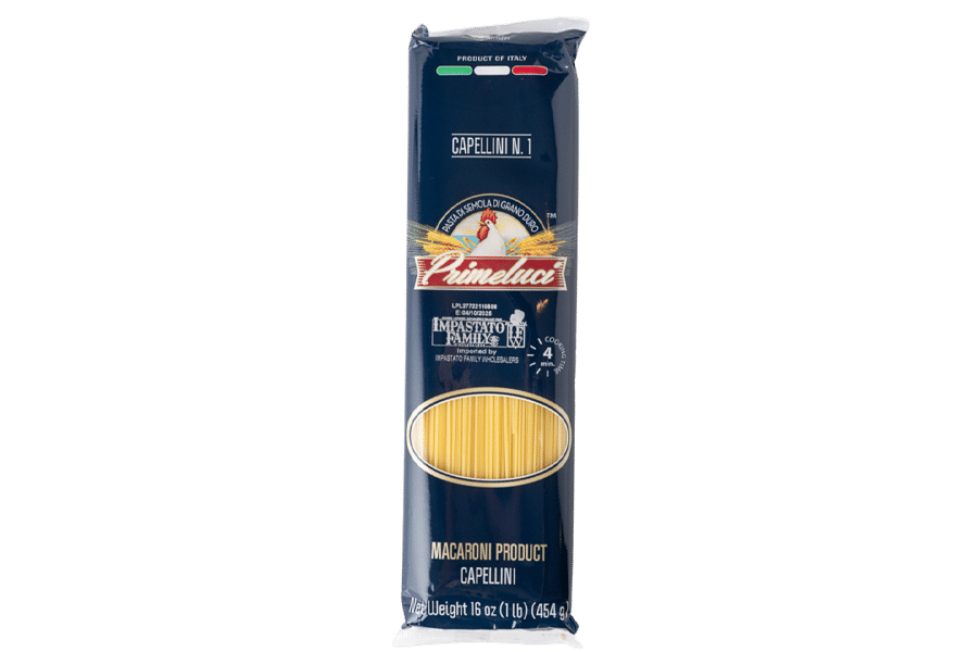Primeluci Capellini pasta No. 1