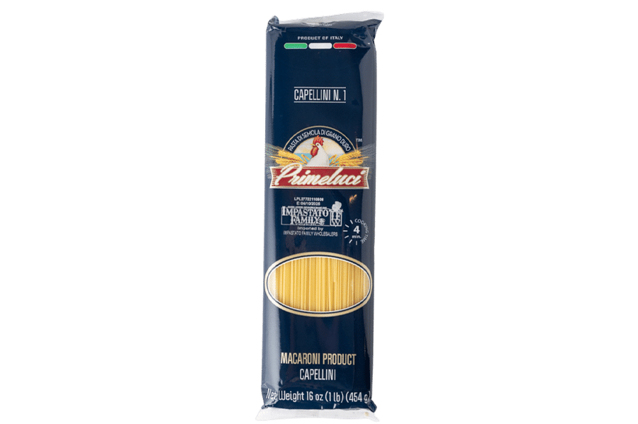 Primeluci Capellini pasta No. 1