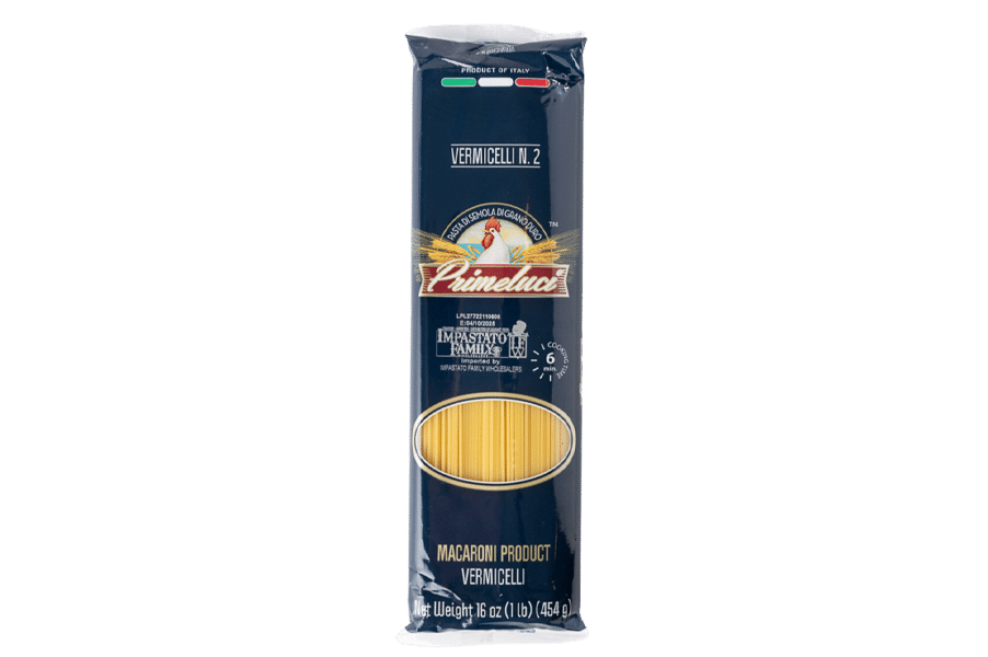 Package of Primeluci Vermicelli pasta No. 2