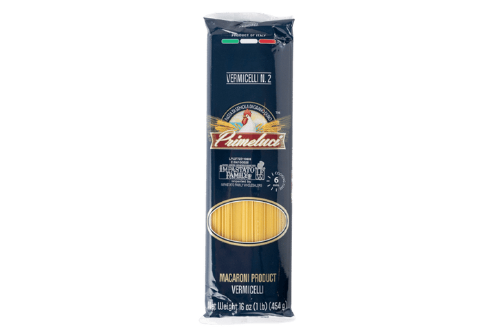 Package of Primeluci Vermicelli pasta No. 2