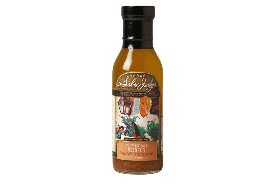 Bottle of Sal's Homemade Italian salad dressing