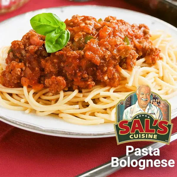 A Plate of Sal's Cuisine Pasta Bolognese