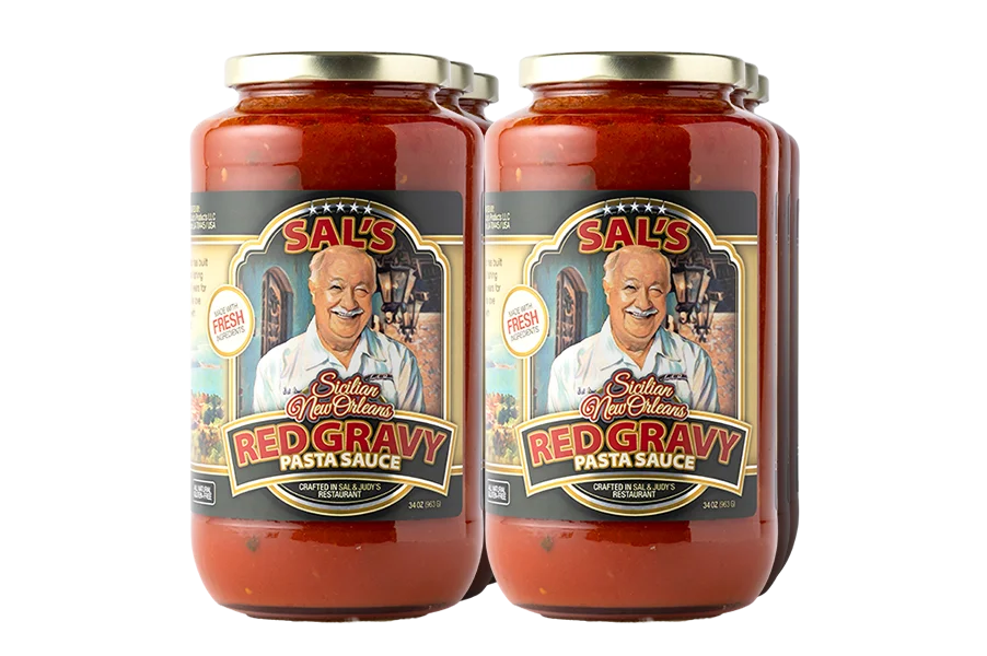 6 Jars of Sal's Cuisine Red Gravy Pasta Sauce