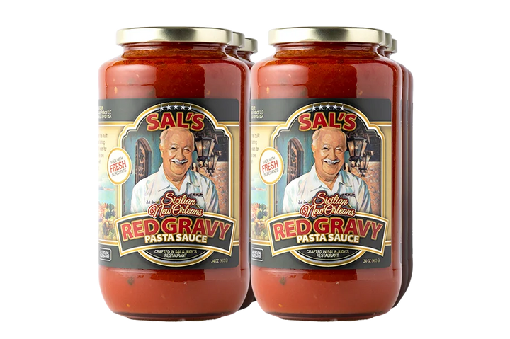 6 Jars of Sal's Cuisine Red Gravy Pasta Sauce