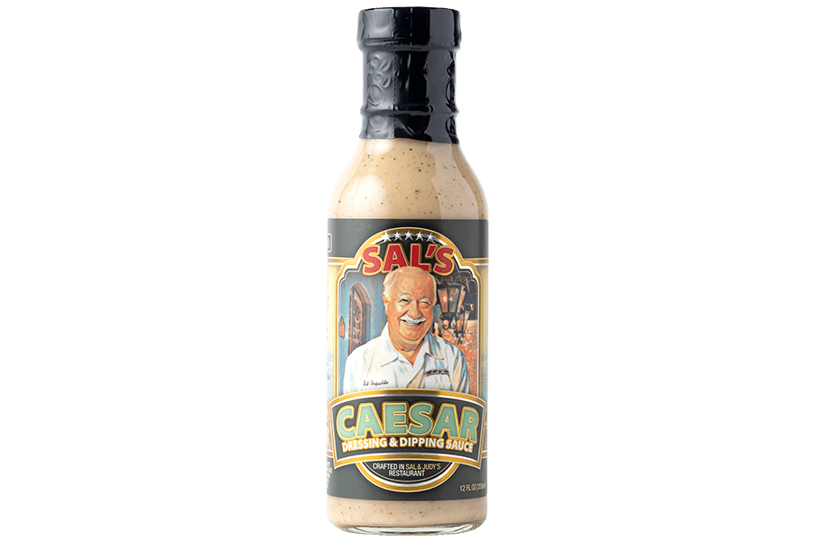 A Bottle of Sal's Caesar Dressing