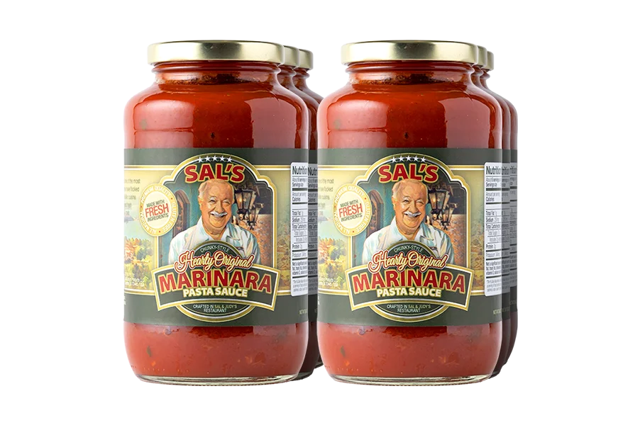 6 Jars of Sal's Cuisine Marinara Pasta Sauce 