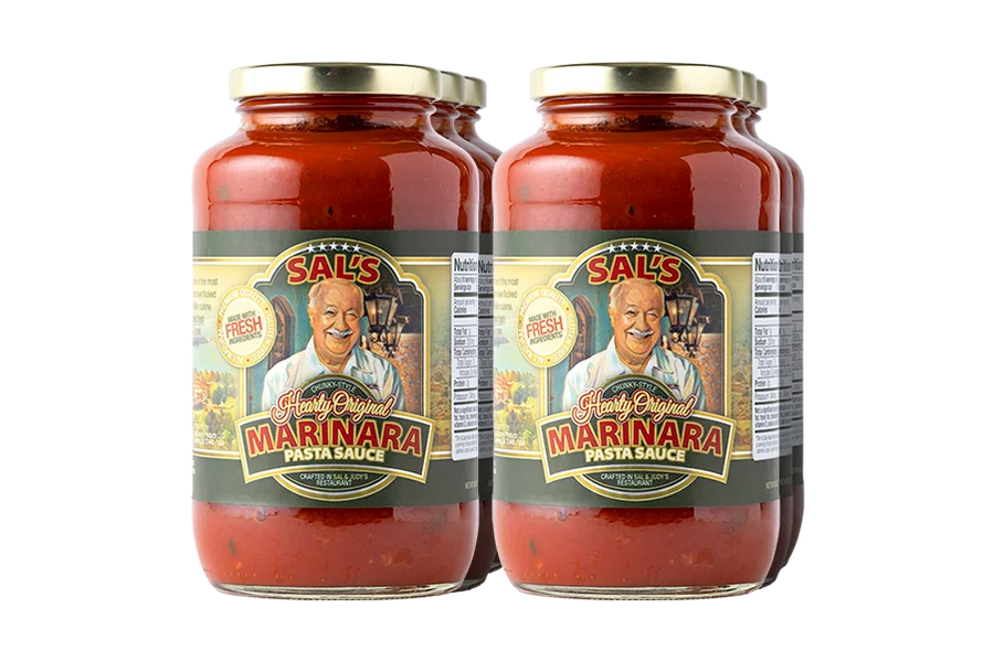 6 Jars of Sal's Cuisine Marinara Pasta Sauce 