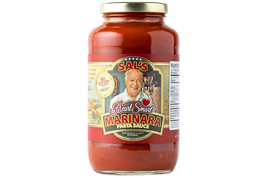 26 oz Jar of Sal's Heart Smart Marinara Pasta Sauce