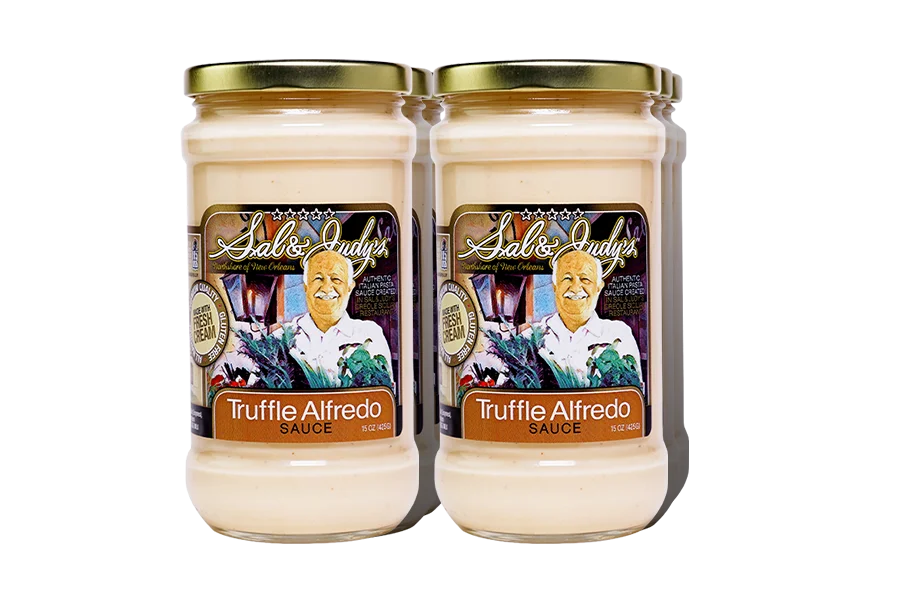 6 Jars of Sal's Cuisine Truffle Alfredo Pasta Sauce
