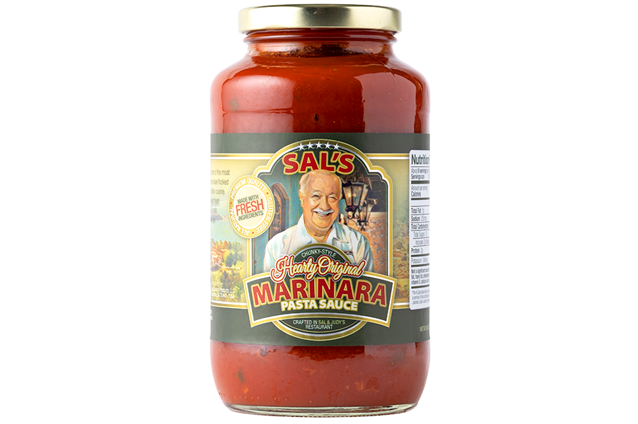 Jar of Sal's Hearty Marinara Pasta Sauce