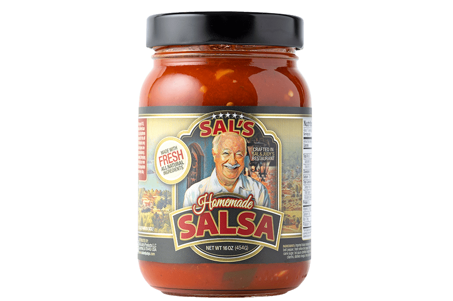 A Jar of Sal's Homemade Salsa