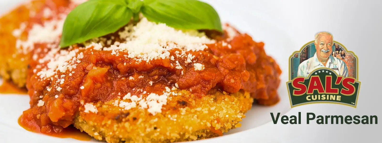 A Plate Of Sal's Cuisines Veal Parmesan
